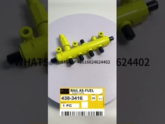 CAT 320D 323D EXCAVATOR 438-3416 Đường sắt như nhiên liệu 320D 323D FITS C6.4 C6.6 Động cơ