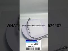 6162-55-8410 KOMATSU SAA6D170E-2 Động cơ 6162558410 TURBO OIL INLET TUBE cho máy đào