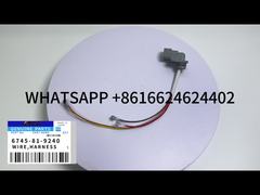 6745-81-9240 6745-81-9210 KOMATSU SAA6D114E-3 3968886 DÂY ĐIỆN KIM PHUN CHO PC300-8 PC300-8MO WA430
