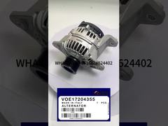 KBZE 17204355 11170321 VOLVO EXCAVATOR ALTERNATOR 24V 80A cho EC140B EC210B EC290B EC360B EC460B EC