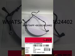 5348924 ỐNG XẢ NHIÊN LIỆU ĐỘNG CƠ DIESEL CUMMINS QSF3.8 DÙNG CHO MÁY ĐÀO XE135 CLG915E