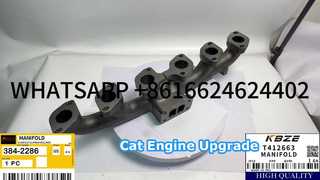 KBZE 384-2286 T412663 3778M282 Ống xả cho 320D2 323D2 924K 930K 535D 545D THAY THẾ CAT C6.6