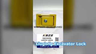 KHÓA CỬA BÊN KBZE OEM 34C0250 PHÙ HỢP CHO LIUGONG CLG922E CLG922D CLG922F SỬ DỤNG MÁY XÚC