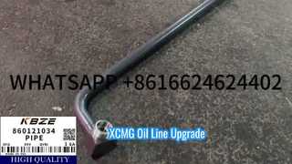 Đường hồi dầu xi lanh gầu KBZE 860121034 cho XCMG XE205/XE215/XE245 – Áp suất cao