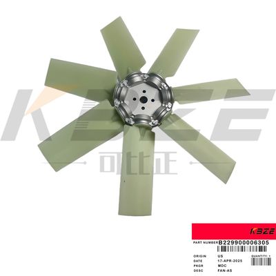 CLG922E SY215 XE215 EXCAVATOR B229900006305 FAN BLADE 4H 7B FOR CUMMINS 6BT5.9 INDIA