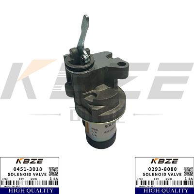 04513018 02938080 DEUTZ BF4M2012C ENGINE 12V FLAMEOUT SOLENOID FOR VOLVO EXCAVATOR