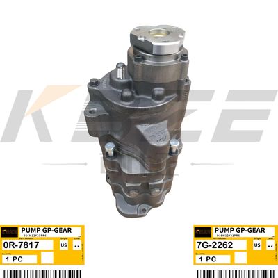 KBZE 0R7817 7G2262 CAT D8L D9N D10N DOZER HYDRAULIC GEAR PUMP