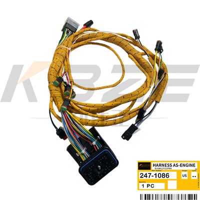 KBZE 2471086 247-1086 CAT C7 WIRING HARNESS ASSEMBLY-ENGINE 950H 962H LOADER