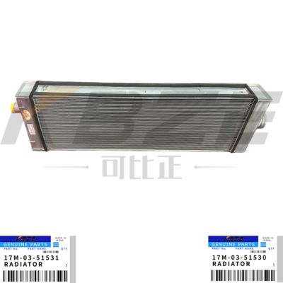 17M-03-51531 KOMATSU SAA6D140E-5 ENGINE 17M-03-51530 RADIATOR ASSY FOR D275A-5R BULLDOZER