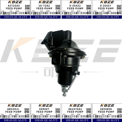 KBZE AR324JL 509407 861676A1 MERCRUISER VOLVO/PENTA OMC ENGINE 3854858 42725A3 9-35422 9-35437 FEED PUMP ASSY
