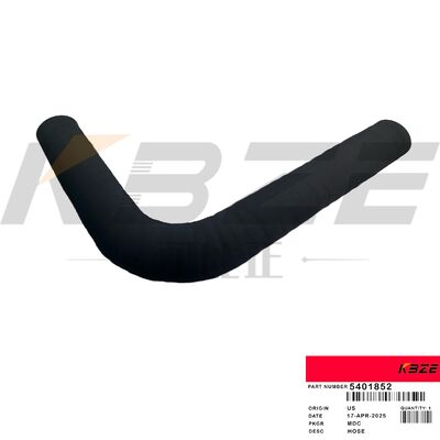 KBZE BRAND 5401852 CUMMINS 3.3 ISB QSB ENGINE OIL COOLER CORE ELBOW;HOSE FITS EXCAVATOR