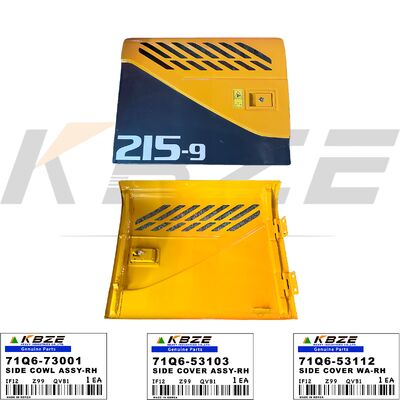 KBZE 71Q6-73001 71Q6-53103 71Q6-53112 HYUNDAI R215-9 EXCAVATOR RH HYDRAULIC PUMP SIDE DOOR