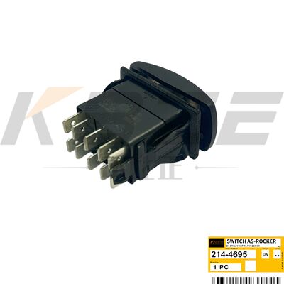 KBZE 214-4695 2144695 ROCKER SWITCH FITS CAT 414E 416E 420E 422E 428E 430E 432E 434E 442E  BACKHOE LOADER