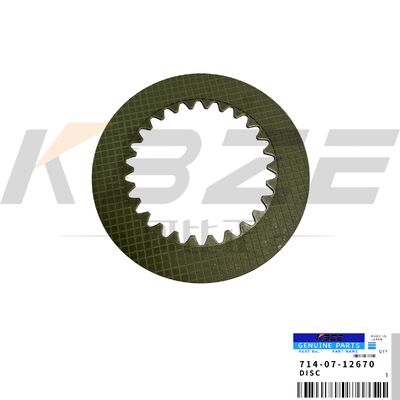 KBZE 714-07-12670 7140712670 OEM QUALITY FRICTION DISC FOR KOMATSU WA200 WA250 WA300 WA320 WA380 WA400 WA450 WA480 HM250 HM300 HM400