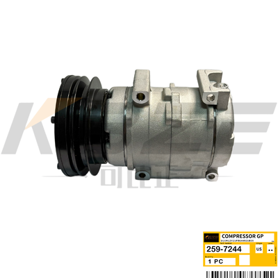 KBZE OEM 259-7244 2597244 CAT AC COMPRESSOR REPLACE E311 E312 E320 E323 EXCAVATOR