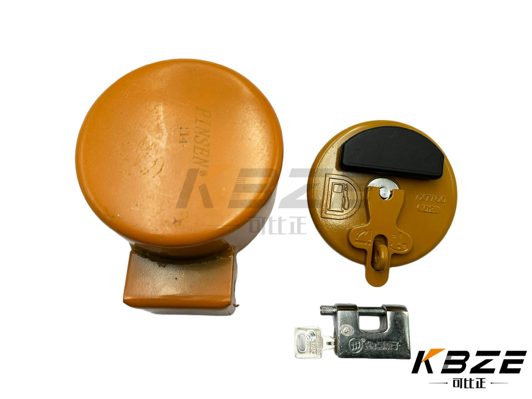 C-A-T Φ123MM HIGH QUALITY EXTRA ANTI THIEF FUEL TANK CAP / FUEL FILLER CAP WITH 2 KEY REPLACEMENT FOR C-A-T EXCAVATOR