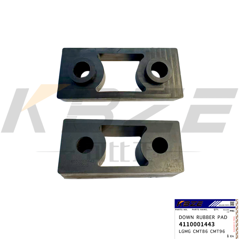 KBZE 4110001443 RADIATOR DOWN RUBBER PAD LGMG CMT86 CMT96 MINING TRUCK