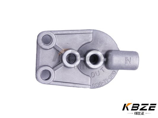 KOMATSU 6136-71-6110 6136716110 KS101F Đầu bộ lọc nhiên liệu / thay thế ghế bộ lọc nhiên liệu cho S6D105 PC200-3
