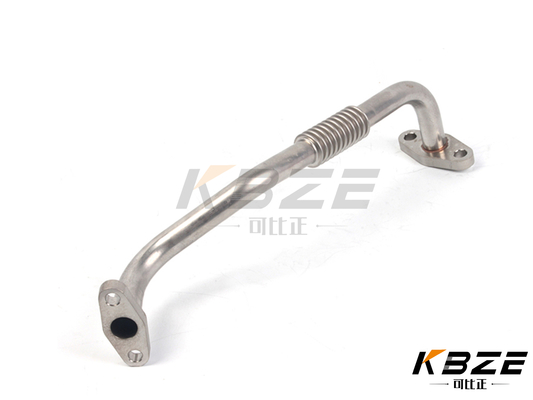 KOBELCO J05E S2410-72140 S241072140 TURBOCHARGER OIL RETURN PIPE/FEED TUBE SUBSTITUTION cho SK200-8 SK210-8 SK250-8