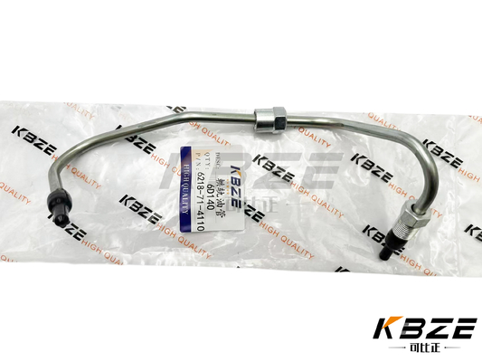 KOMATSU 6218-71-4110 6218714110 thay thế ống đường sắt chung cho động cơ diesel SAA6D140E