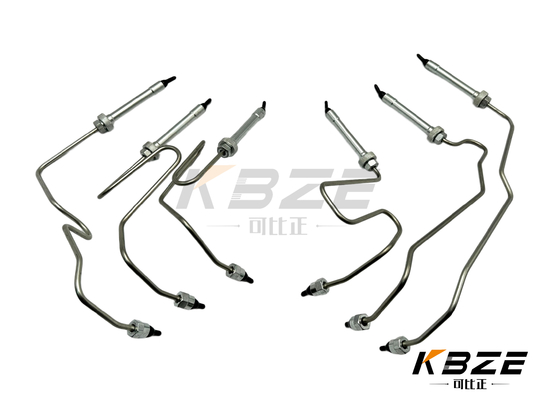 SAA6D140E-3 Động cơ áp suất cao ống phun nhiên liệu cho máy đào KOMATSU