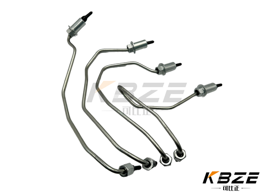 Động cơ KUBOTA V3800 chất lượng cao 1C020-53710 1C020-53720 1C020-53730 ống phun nhiên liệu / Đánh giá đường ống nhiên liệu áp suất cao