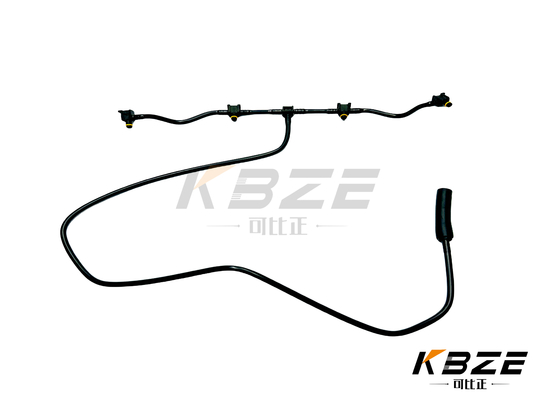 OEM Fuel Leak OFF RAIL PIPE FOR JCB JS160 320/07225 KBZE ENGINE HIGH BLACK