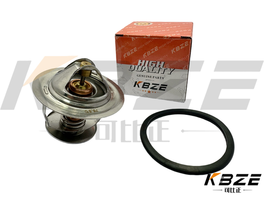 MITSUBISHI 6D14 6D16 6D22 6D24 76.5°C THERMOSTAT ME996003 4M50 4M60 6M60 FE6 cho máy đào