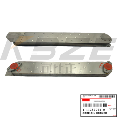 KBZE ISUZU 6BG1 1-11282025-0 5P MOTOR OIL COOLER CORE cho HITACHI EX200-5 ZAX200-5