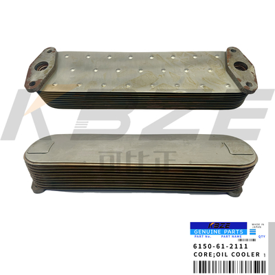 6152-62-2210 PC400 Động cơ đào 3P 7P 8P 10P COOLER dầu lõi 6150-61-2111 6150-61-9320 FITS 6D125 Động cơ