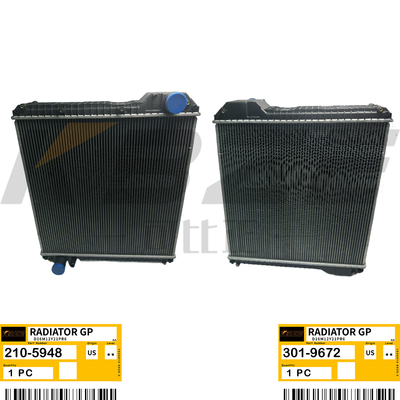 KBZE BRANDS 301-9672 210-5948 CAT C4.4 RADIATOR FIT FOR 416E 420E 432E 444E Đơn vị tải giày sau