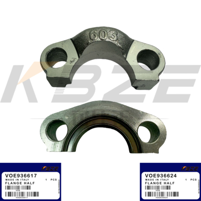 936617 VOLVO VOE936617 HYDRAULIC HOSE FITING FLANGE HALF FOR EC180 EC200 EC300 EC380 EC480 EC700