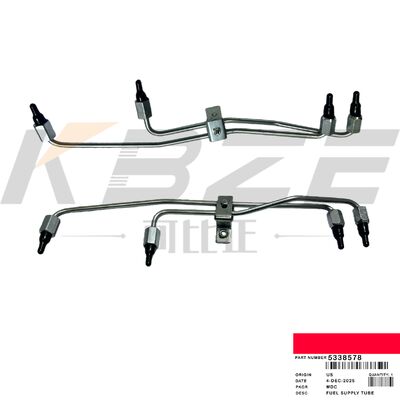 THƯƠNG HIỆU KBZE 5338578 ỐNG CUNG CẤP NHIÊN LIỆU PHÙ HỢP VỚI CUM PHÚT ISL9.5 QSL9.3 QSC8.3 ĐỘNG CƠ MÁY XÚC